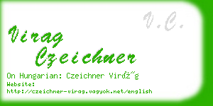 virag czeichner business card